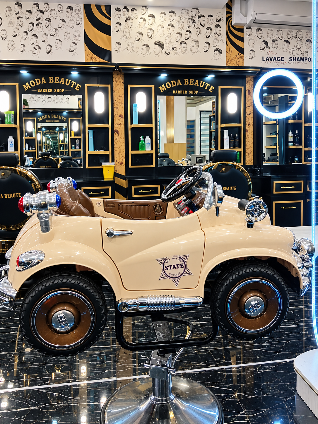 Le fauteuil voiture pour les enfants